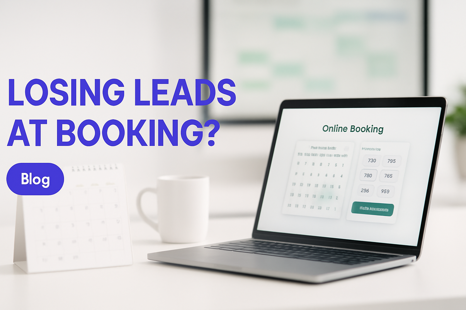Modern online booking system with real-time availability and transparent pricing displayed