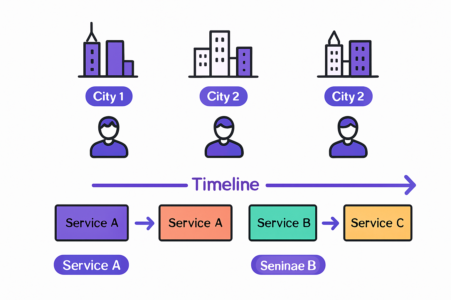 Distributed teams deploying microservices independently across time zones